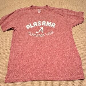 Alabama Crimson Tide Distressed T Shirt-Size Large